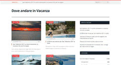 Desktop Screenshot of doveandareinvacanza.com